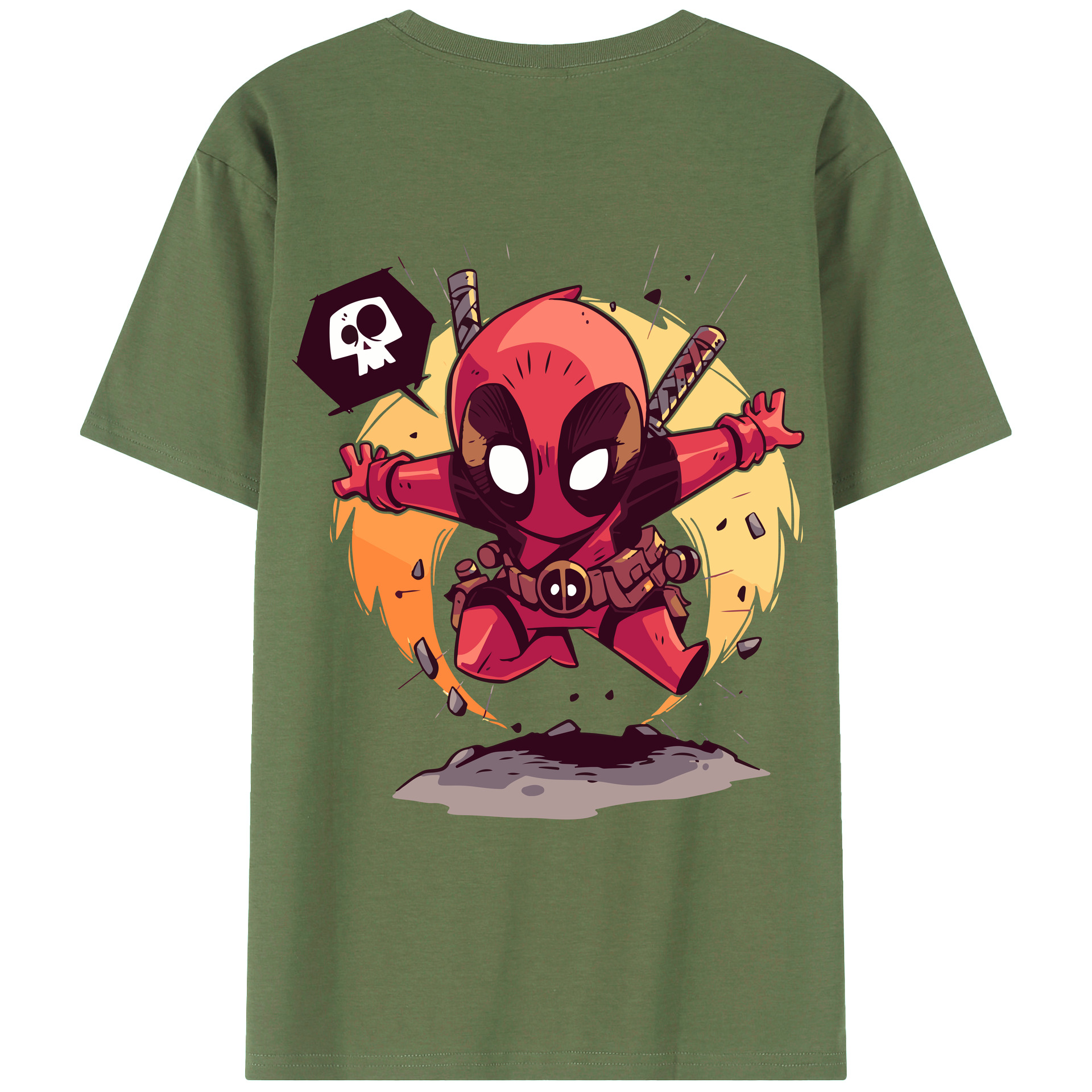 （画像用） アベンジャーズ The Avengers 綿100％ メンズ半袖Tシャツ（バックプリント） 通気性